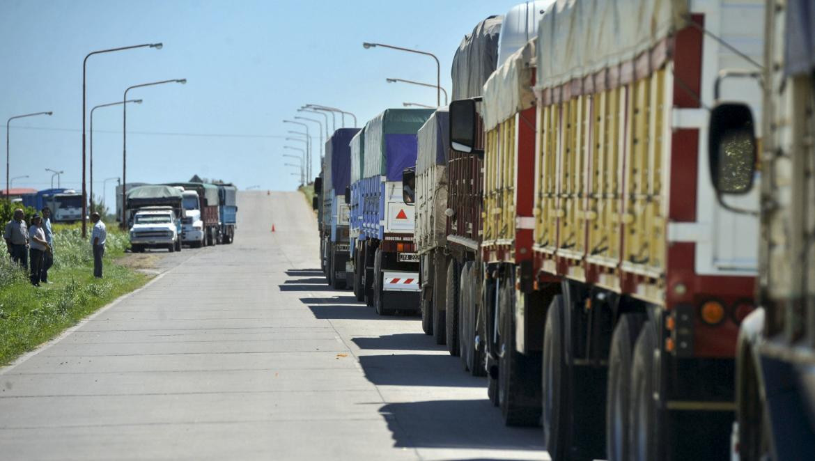 Paro de camiones, faltante de gasoil, NA