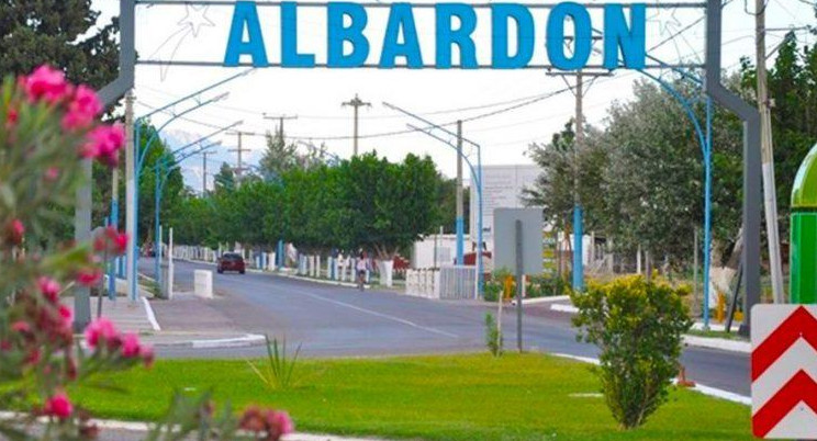 Albardón, San Juan. Foto: NA.