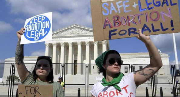 Marchas a favor del aborto. Foto: EFE.
