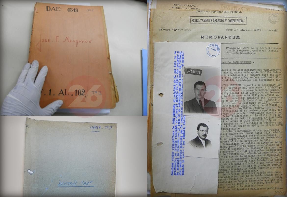Mengele en Argentina, Archivo General de la Nación