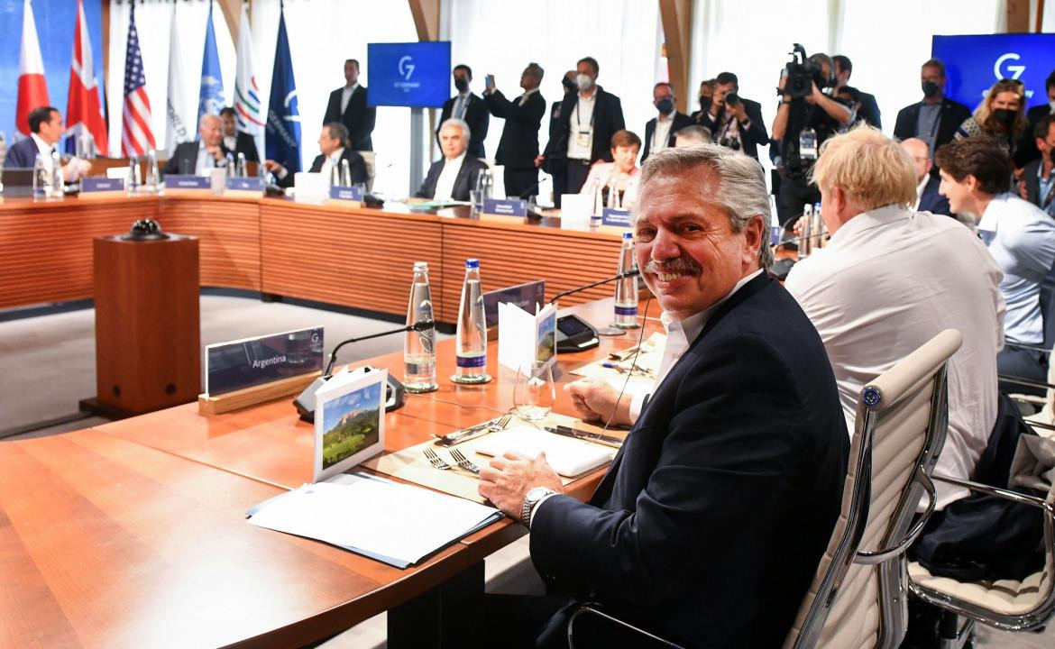 Alberto Fernández, G7, Alemania, EFE	
