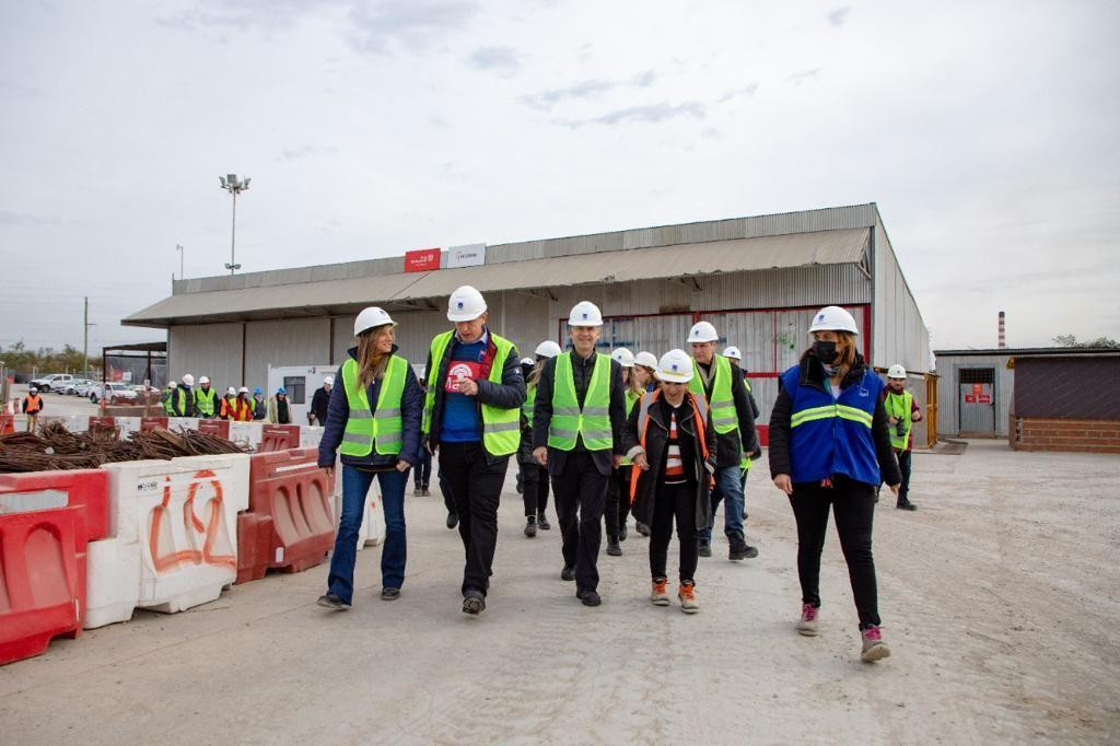 Malena Galmarini recorrió junto a autoridades del Banco Mundial y ACUMAR la megaobra Sistema Riachuelo