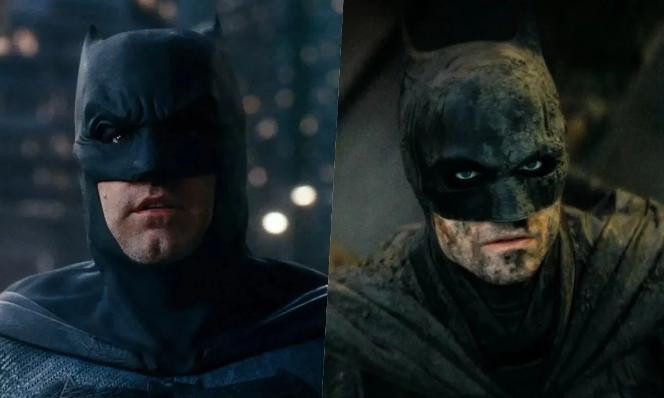 Ben Affleck y Robert Pattinson: los sucesores de Christian Bale. Foto: NA.