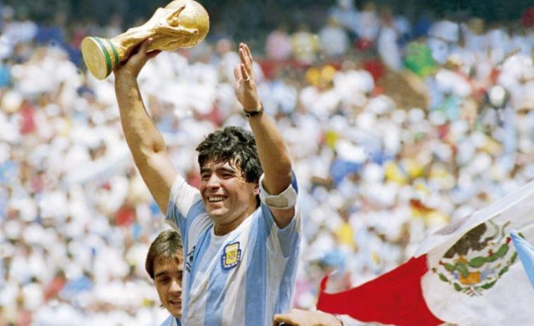 Maradona y la Copa del Mundo. Un amor incondicional. Foto: NA.