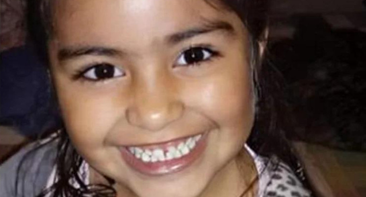 Guadalupe Lucero, niña desaparecida. Foto: internet.