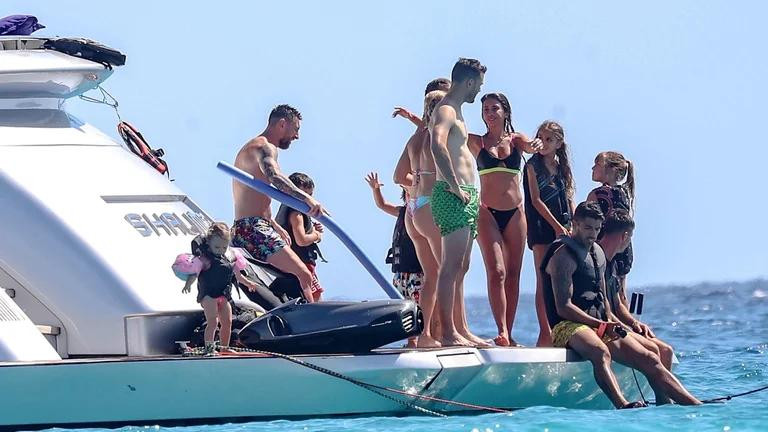 Messi en Ibiza
