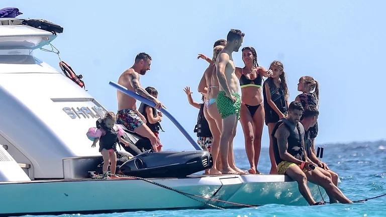 Messi en Ibiza