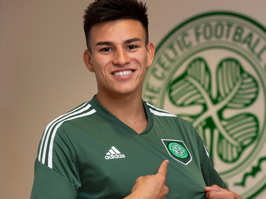 Alexandro Bernabei. Foto: Twitter Celtic. 