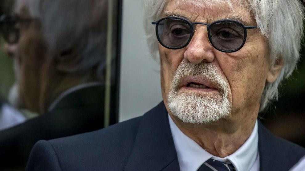 Bernie Ecclestone, ex piloto. Foto: EFE.