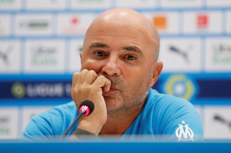 Jorge Sampaoli, director técnico. Foto: EFE.