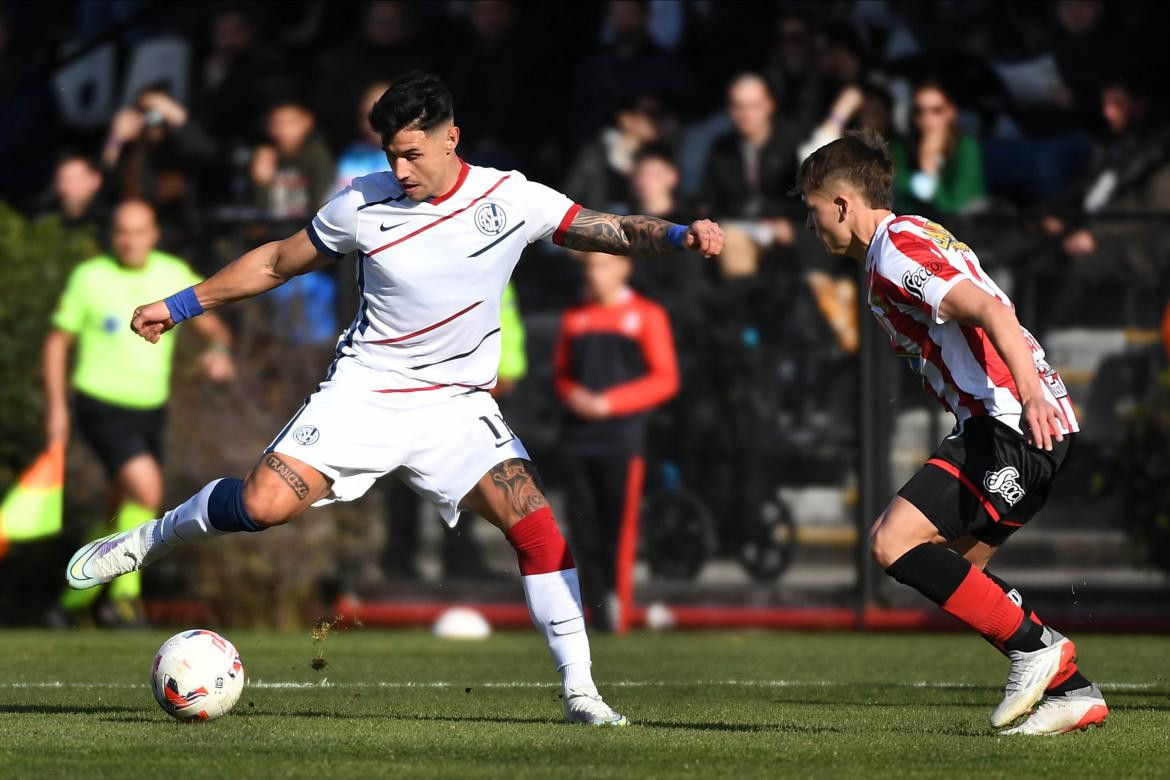 Barracas Central vs. San Lorenzo, fútbol argentino, NA