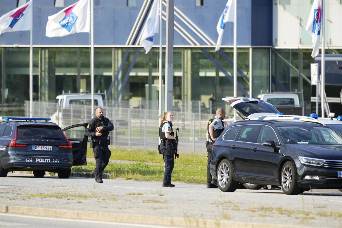 Tiroteo en centro comercial de Copenhague, foto EFE