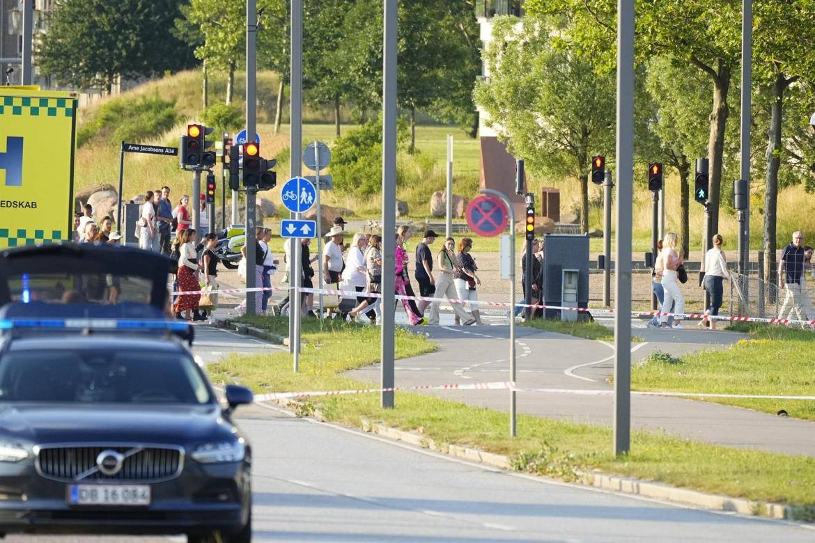 Tiroteo en centro comercial de Copenhague, foto EFE