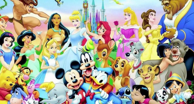 Personajes de Disney. Foto: Google.
