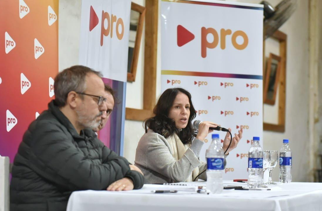 Reunión de referentes y autoridades del PRO en San Fernando. Foto: Prensa.