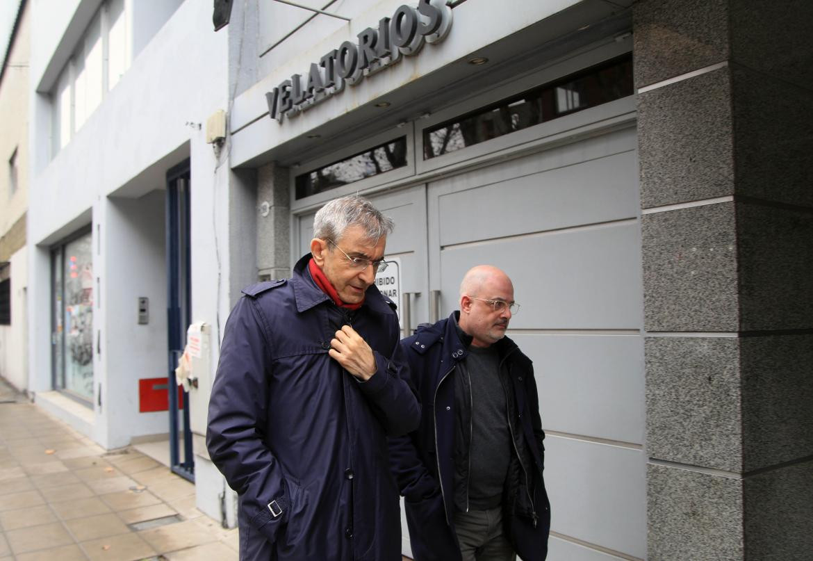 Últimos adiós a Cacho Fontana. Foto: NA.