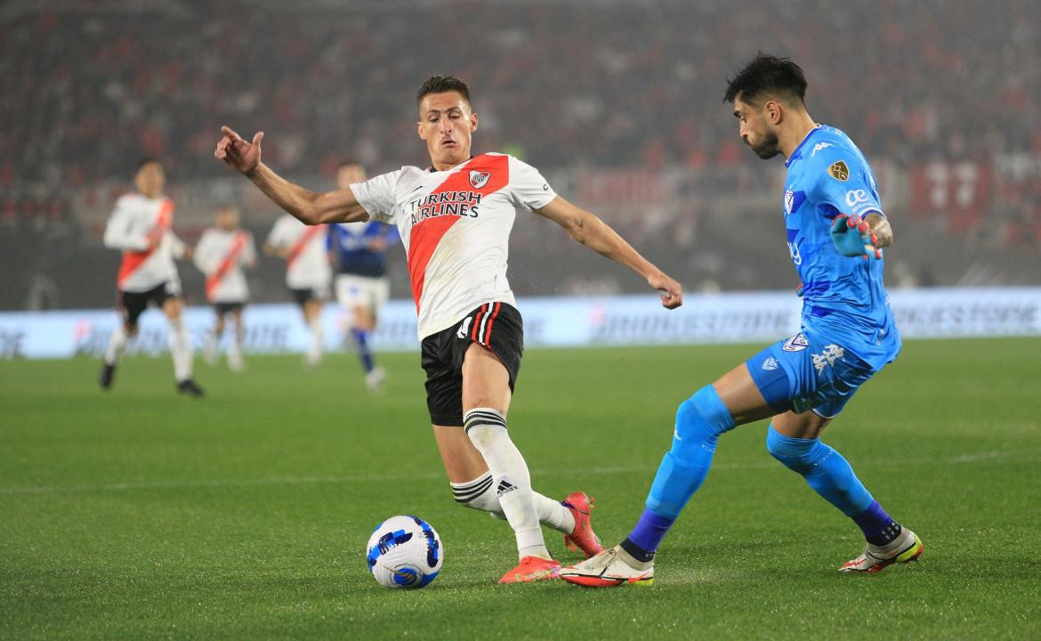 River Plate vs. Vélez Sarsfield, fútbol, NA