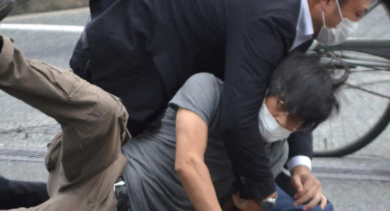 Yamagami Tetsuya, acusado de asesinar a Shinzo Abe. Foto: redes sociales.