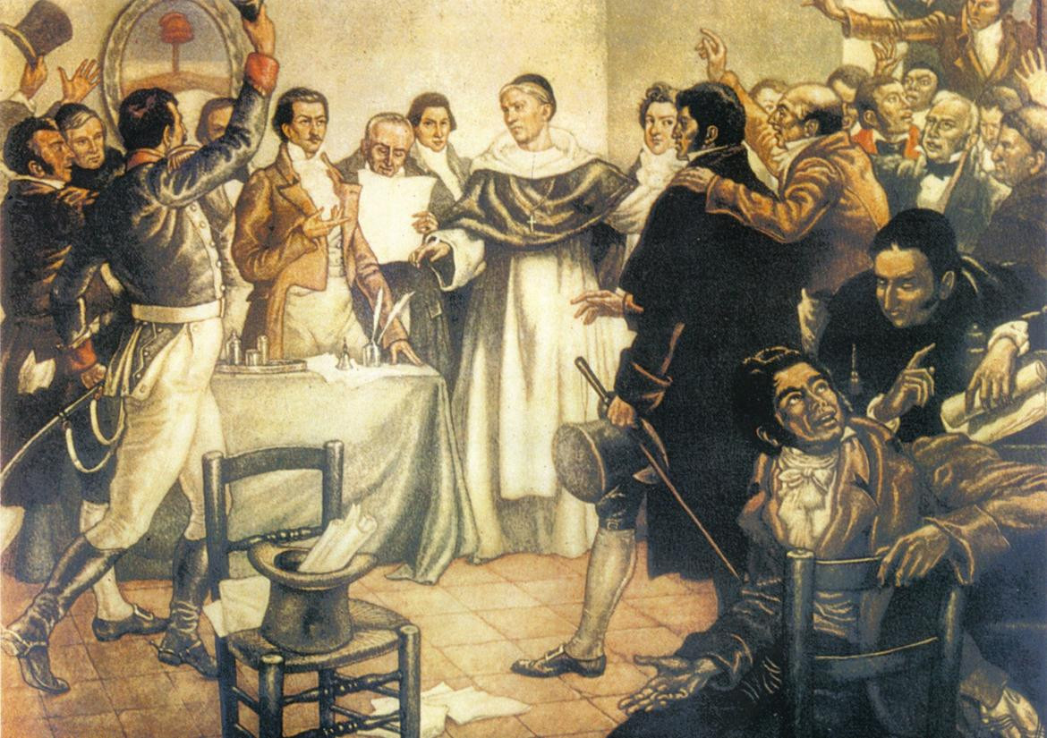 Congreso de Tucumán, 9 de julio de 1816.