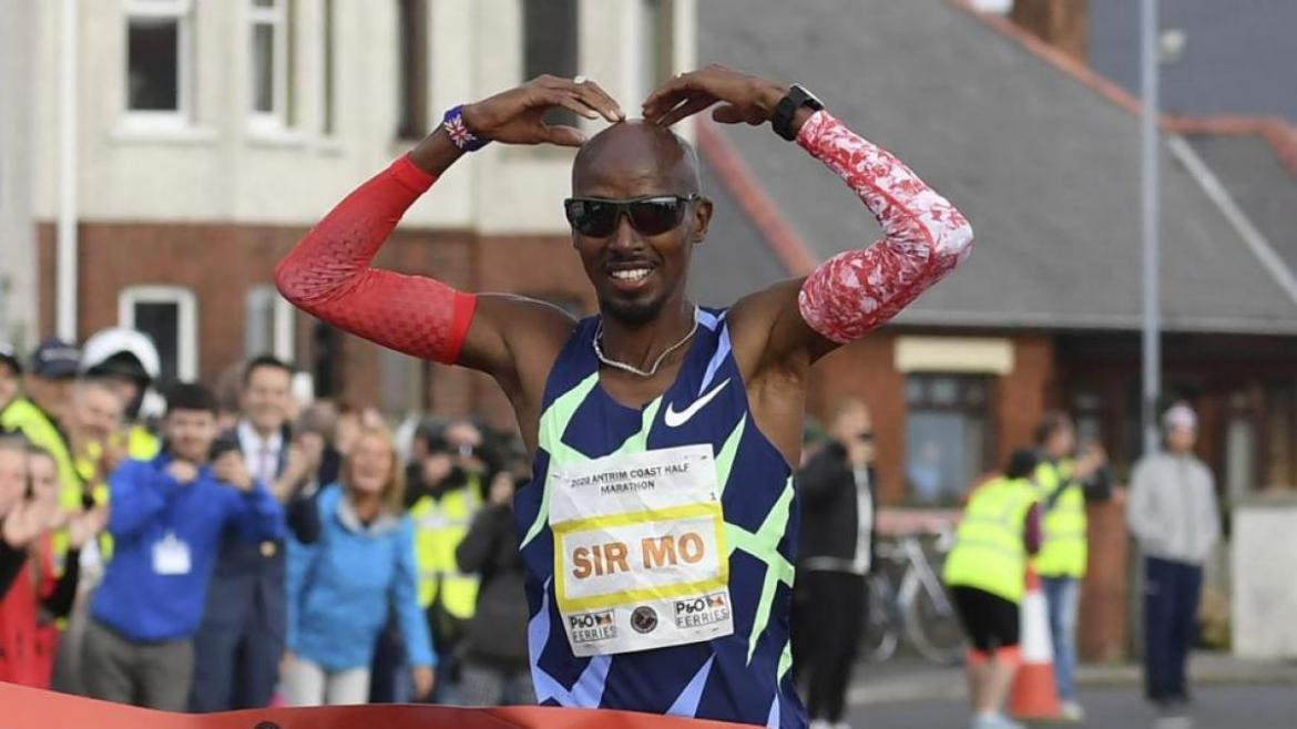 Mo Farah, deportista. Foto: EFE.