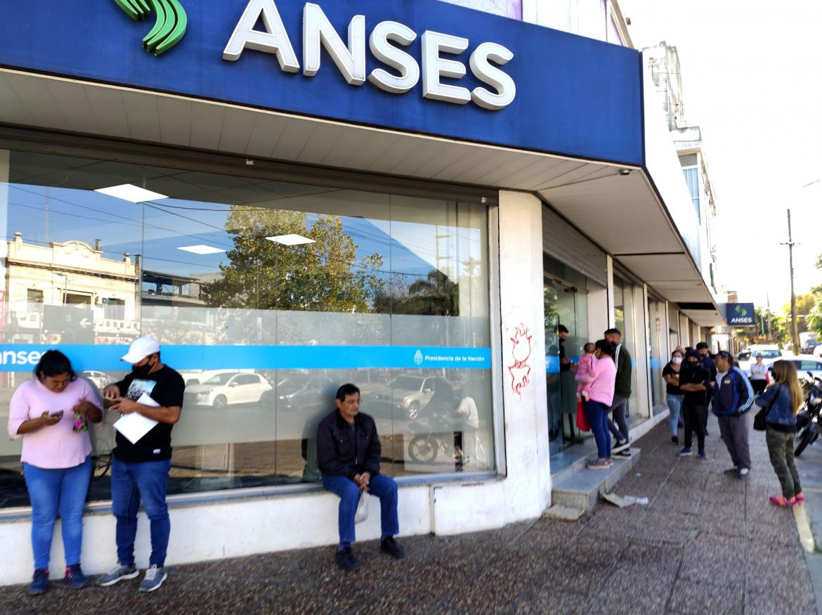 Oficinas del ANSES. Foto: NA.