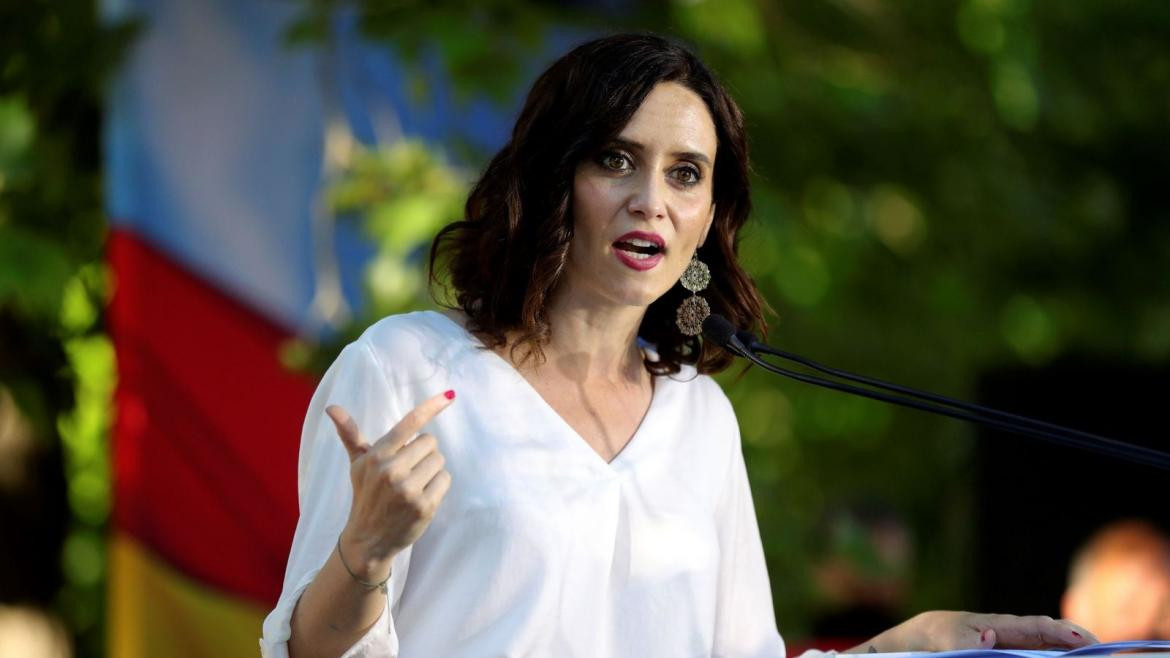 Isabel Díaz Ayuso, presidenta madrileña. Foto: EFE.