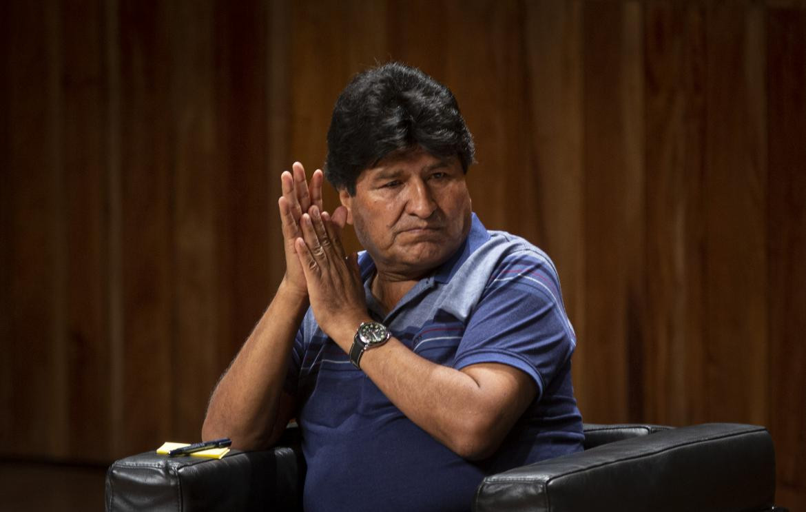 Evo Morales, ex presidente de Bolivia. Foto: NA.