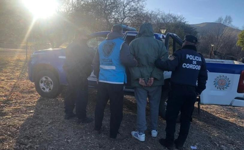 Jiménez fue capturado en Villa Rumipal, Córdoba. Foto: NA.