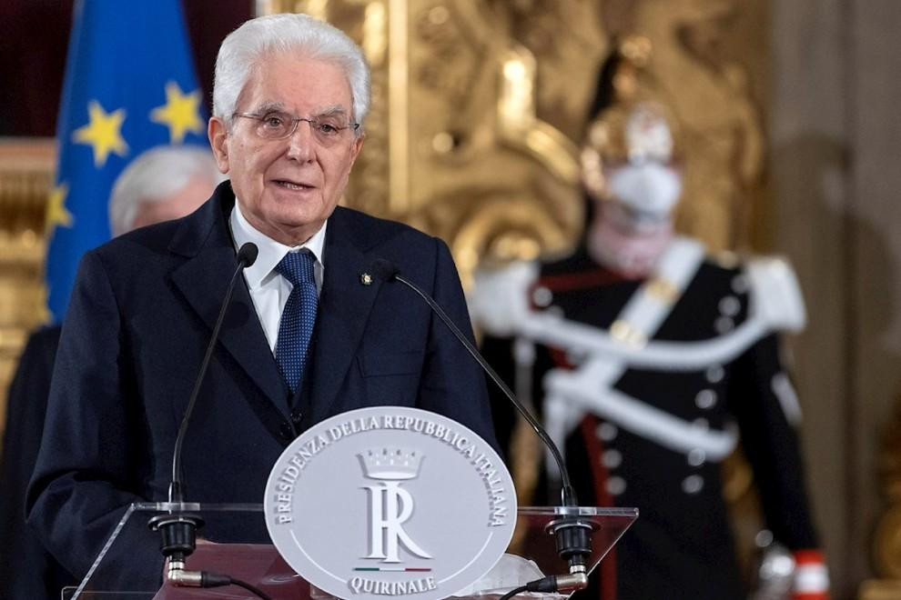 Sergio Mattarella. Foto: EFE.