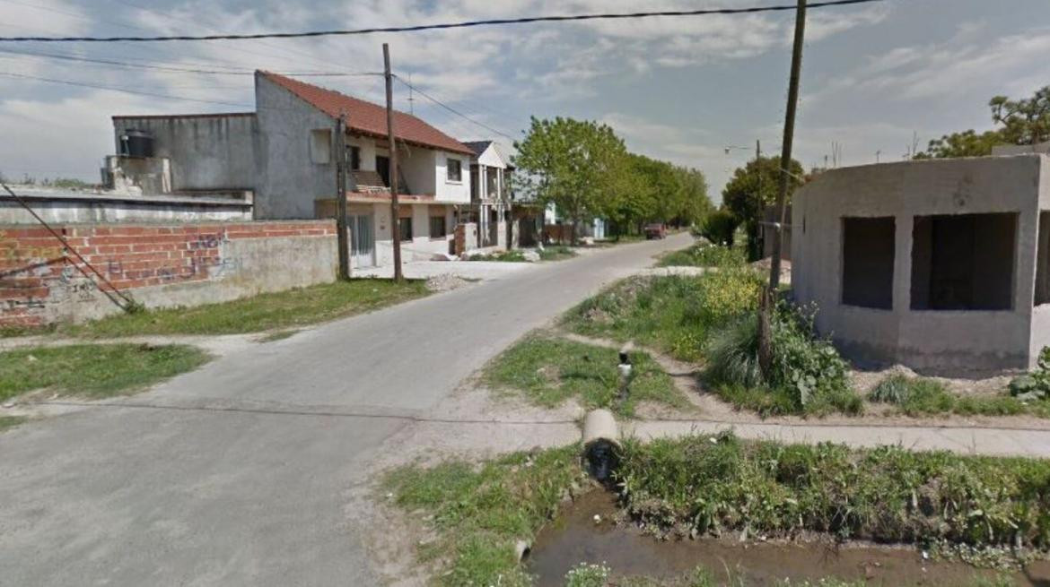 Femicidio en Villa Elvira. Foto: Google Maps.