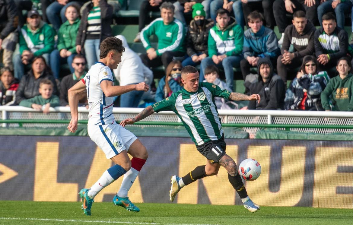 Banfield vs. San Lorenzo, fútbol argentino, NA