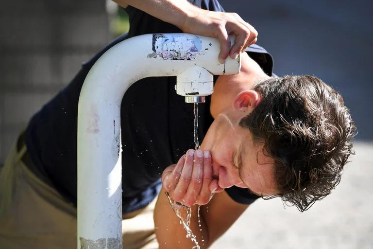 Ola de calor en Europa. Foto: EFE.