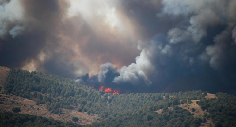 Incendios forestales en España. EFE