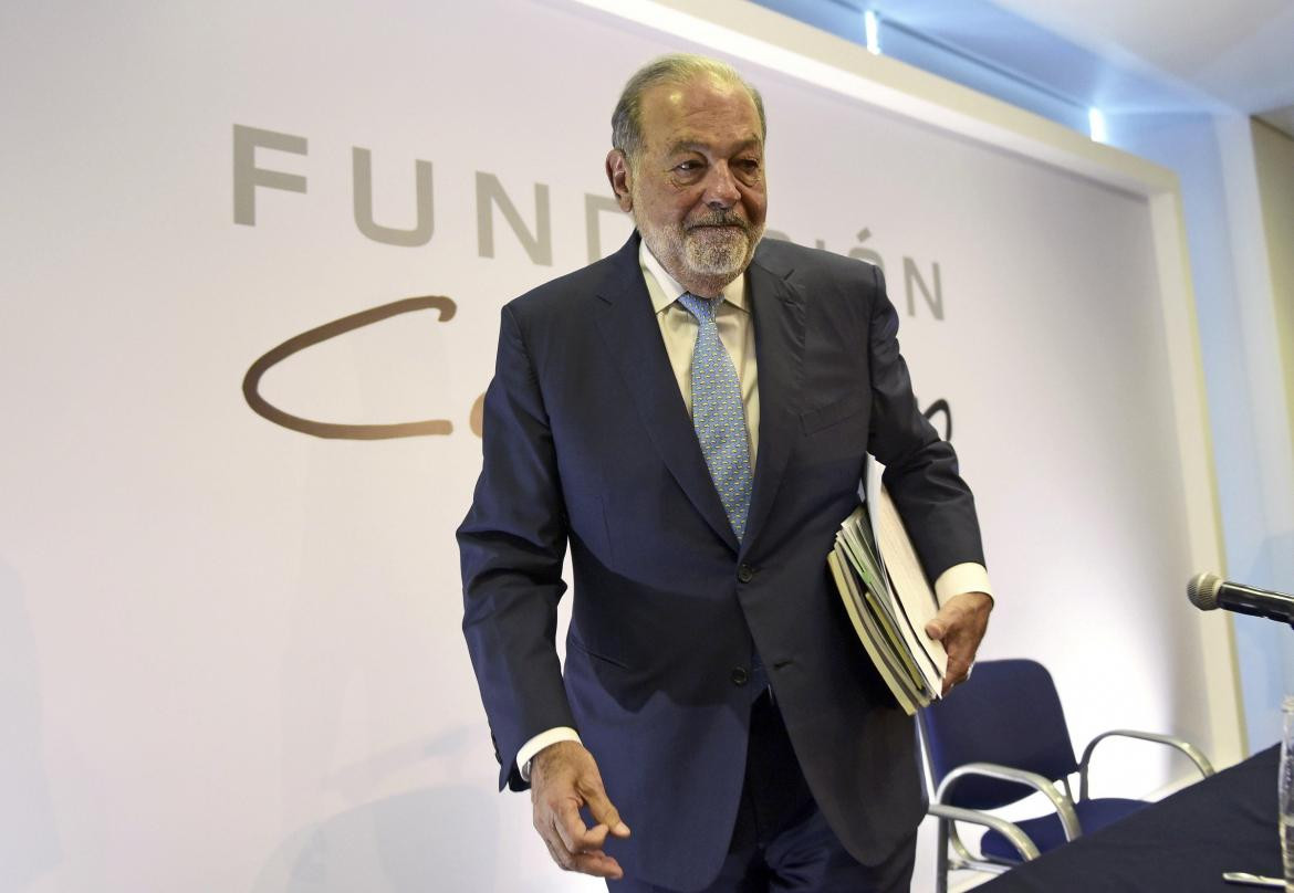 Carlos Slim, magnate mexicano. Foto: NA.