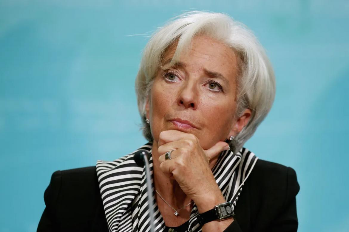Centla Europeo Christine Lagarde. Foto: EFE.