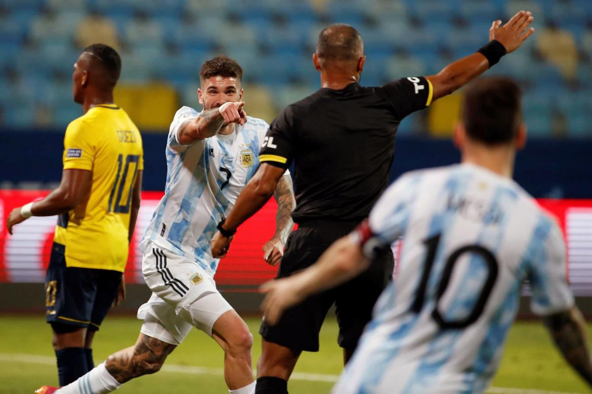 Rodrigo De Paul, Selección Argentina. Foto: NA.