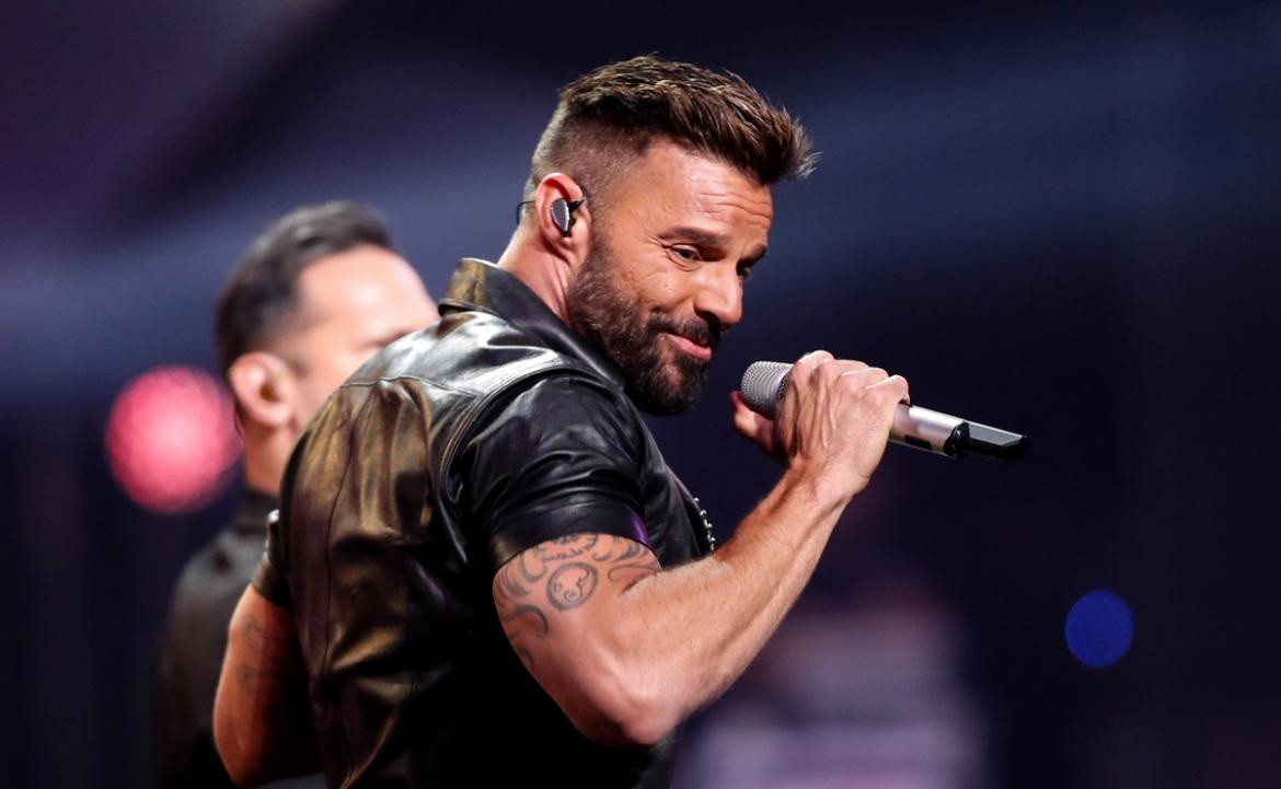 Ricky Martin, cantante. Foto: EFE.