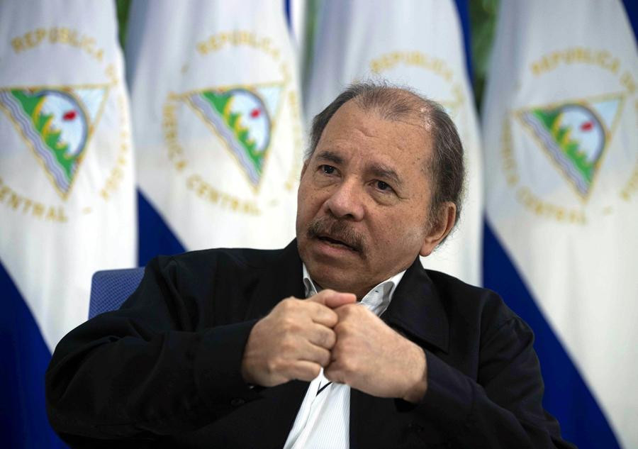 Daniel Ortega, Nicaragua. Foto: EFE.