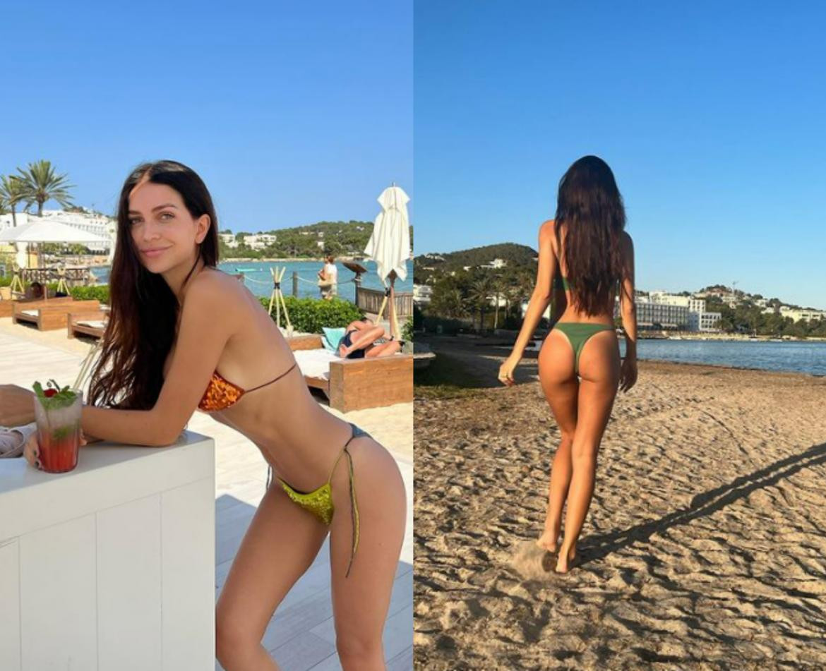 Zaira luciendose en Ibiza. Foto: instagram/zaira.nara