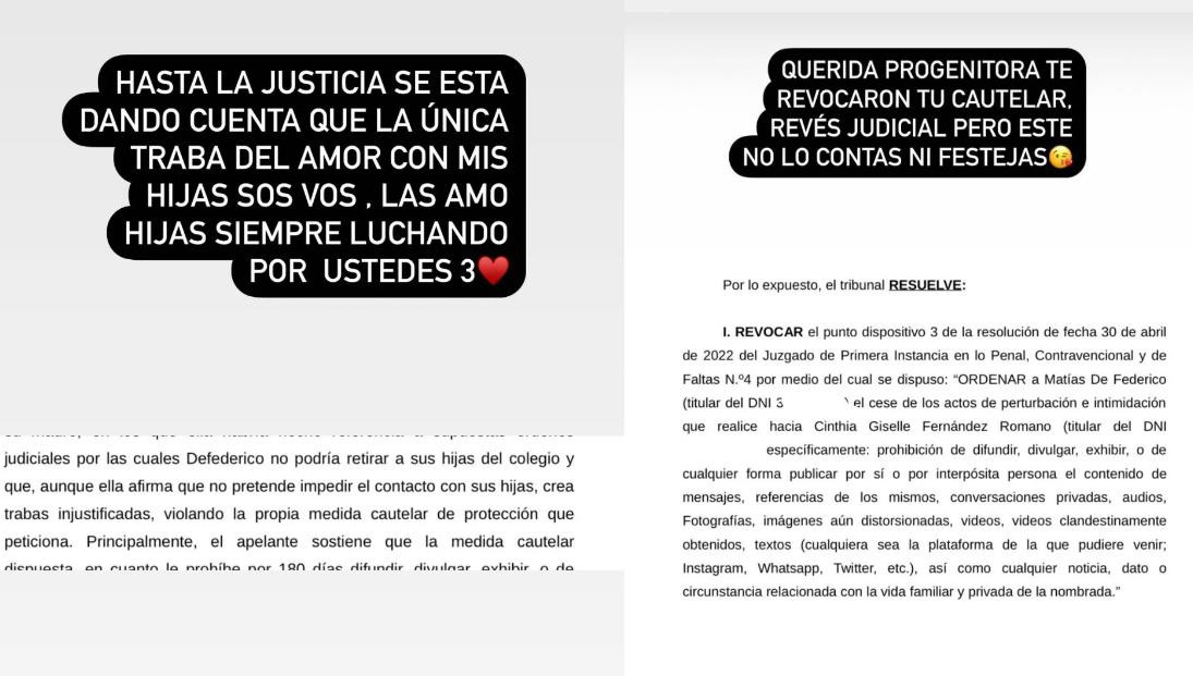 Las historias de Defederico. Foto: captura instagram/mattdefederico