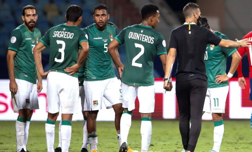 Selección de fútbol de Bolivia. Foto: NA.