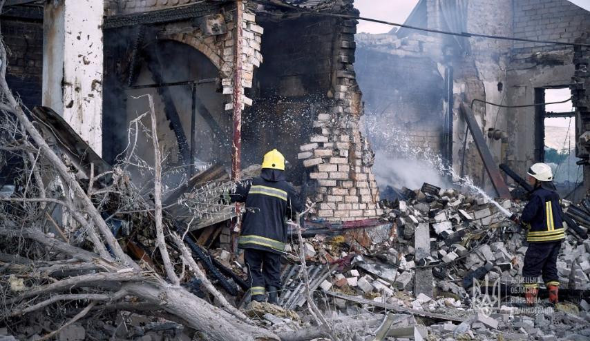 Feroces enfrentamientos en Ucrania. Foto NA