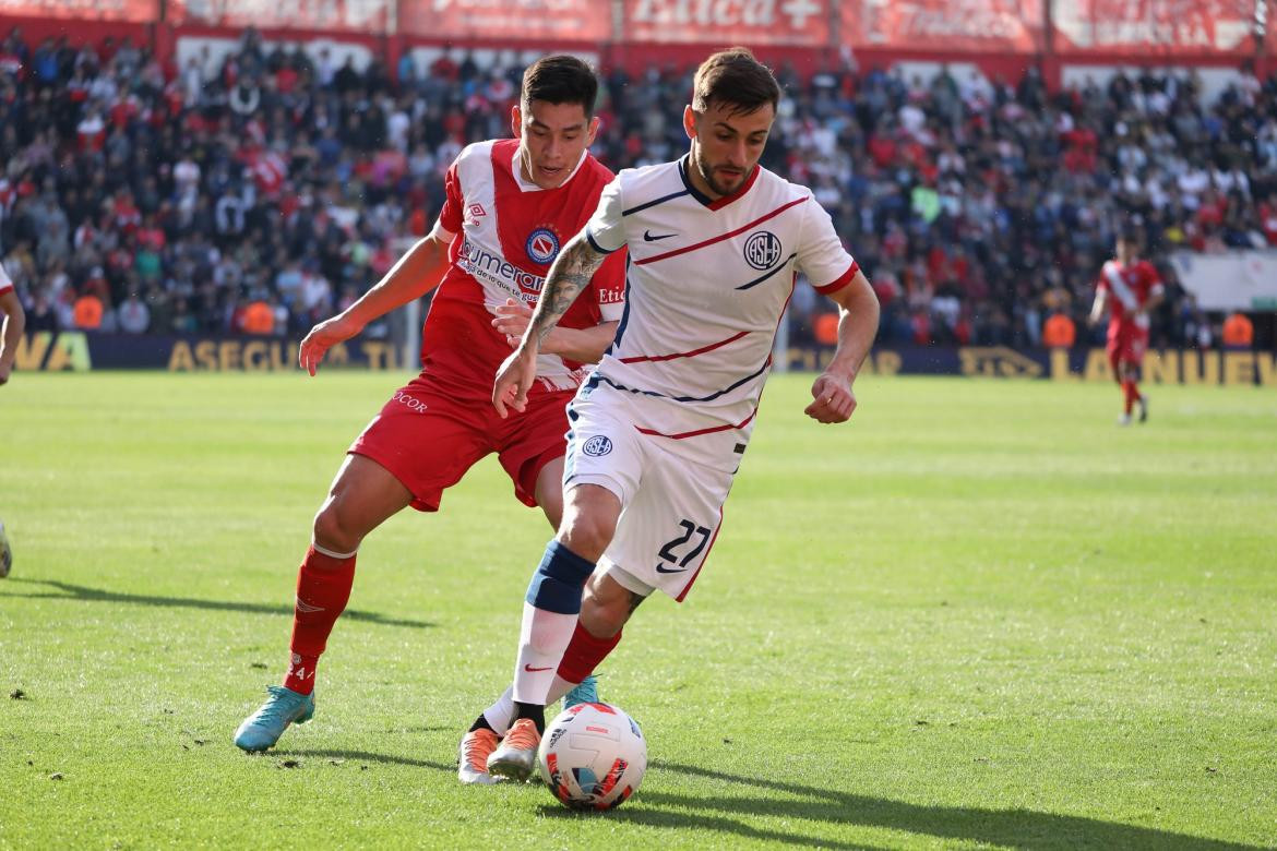 Argentinos Juniors vs. San Lorenzo, fútbol argentino, NA