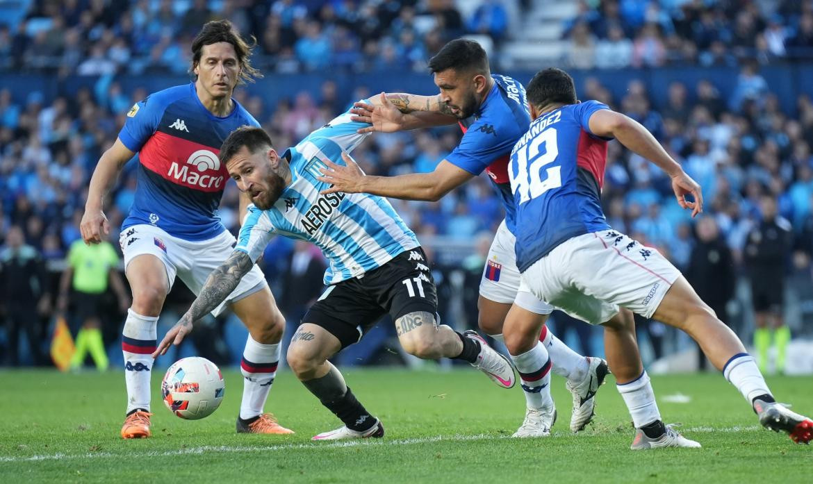 Racing vs. Tigre, fútbol argentino, NA