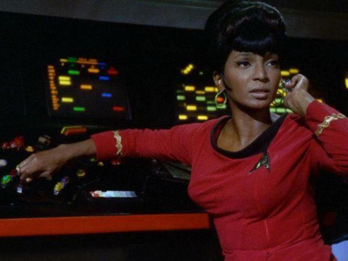 Nichelle Nichols, actriz de Star Trek. Foto: Google