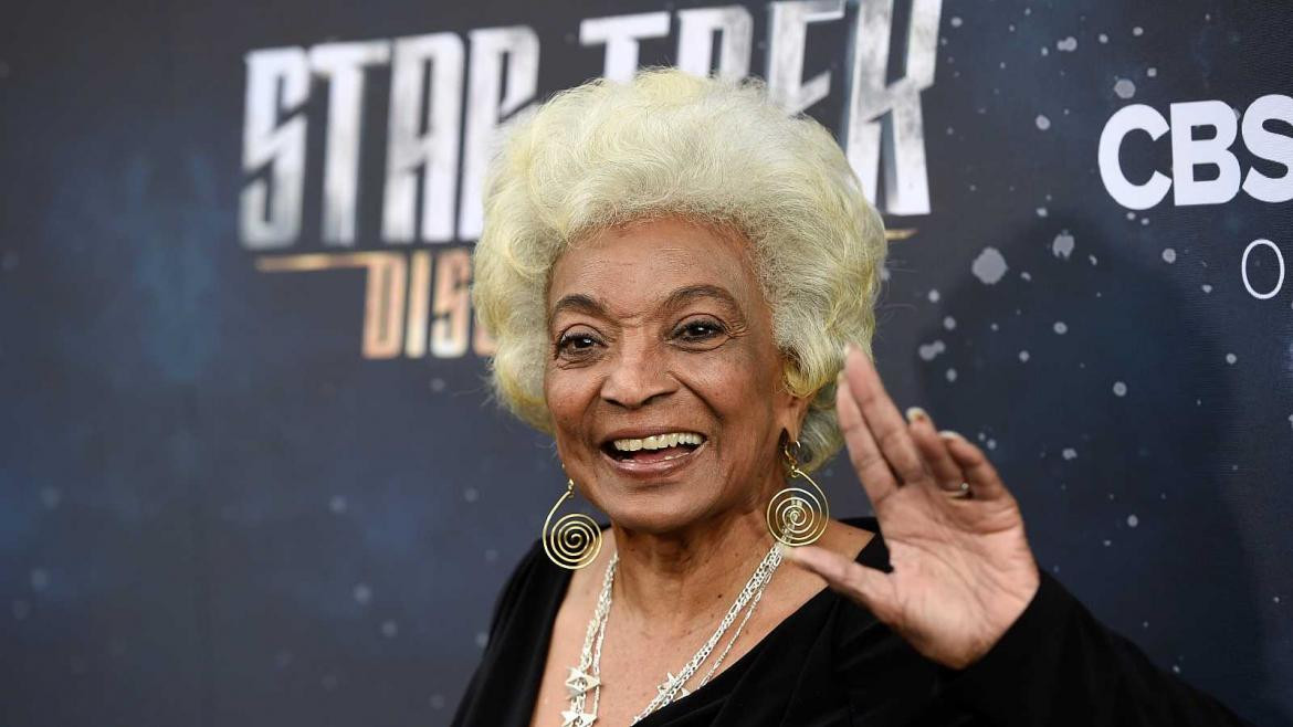 Nichelle Nichols, actriz de Star Trek. Foto: CBS