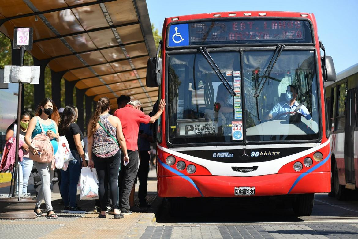 Colectivo. Foto: NA.