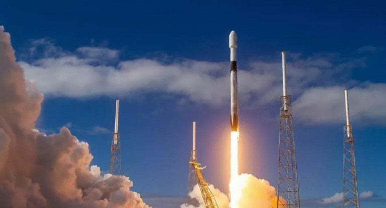 Lanzamiento de misión espacial. Foto: SpaceX