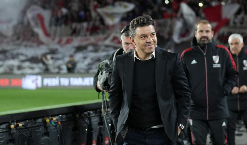 Marcelo Gallardo, River. Foto: NA.