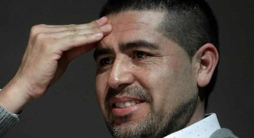 Juan Román Riquelme, vicepresidente de Boca. Foto: NA.